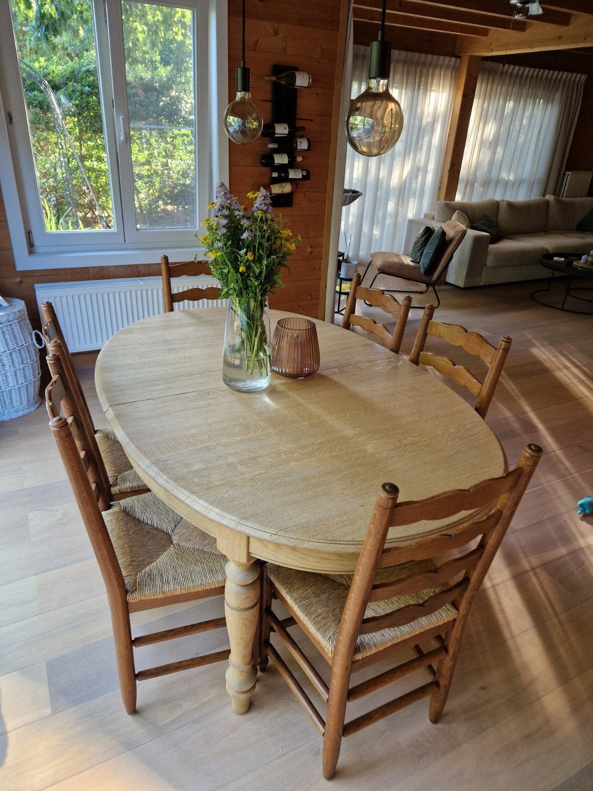 Uitschuifbare tafel 165-260x110, Huis en Inrichting, Ophalen