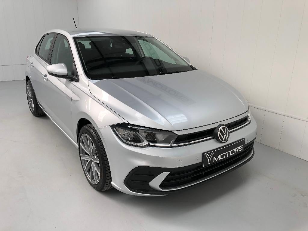 VW POLO 1.0 TSI 53.000 KM! FEUX LED APPLE CAR PLAY JANTES 17, Argent ou Gris, Achat, Euro 6, Garantie prolongée