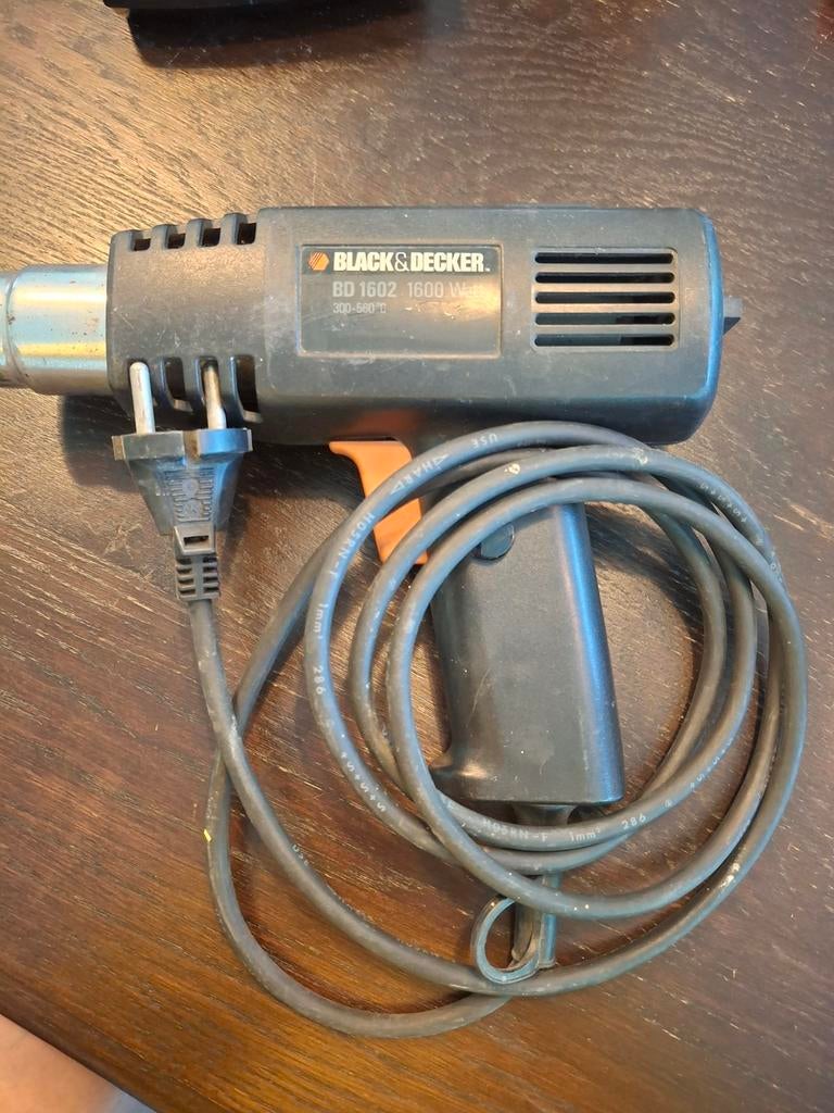 Elektronische verfstripper black &decker., Ophalen of Verzenden, Gebruikt, Overige typen