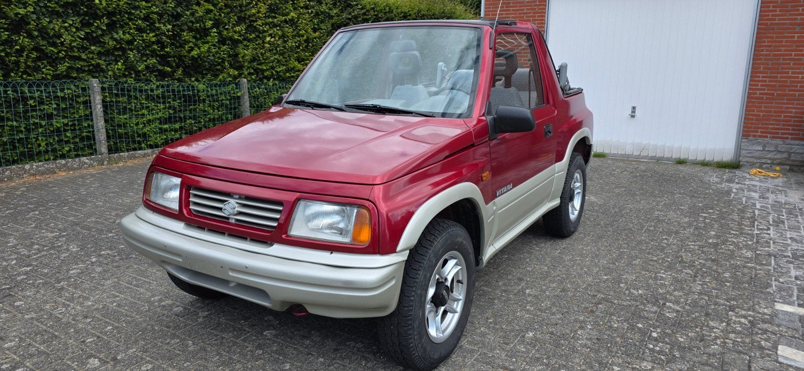 Suzuki Vitara Cabrio 4x4 / 035.000km / 1ste EIG TOPSTAAT, Auto's, Suzuki, Cabriolet, 1600 cc, Bedrijf, Handgeschakeld