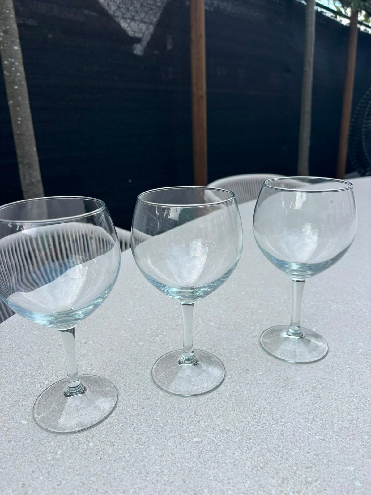 3 gin glazen voor 6€, Enlèvement, Comme neuf
