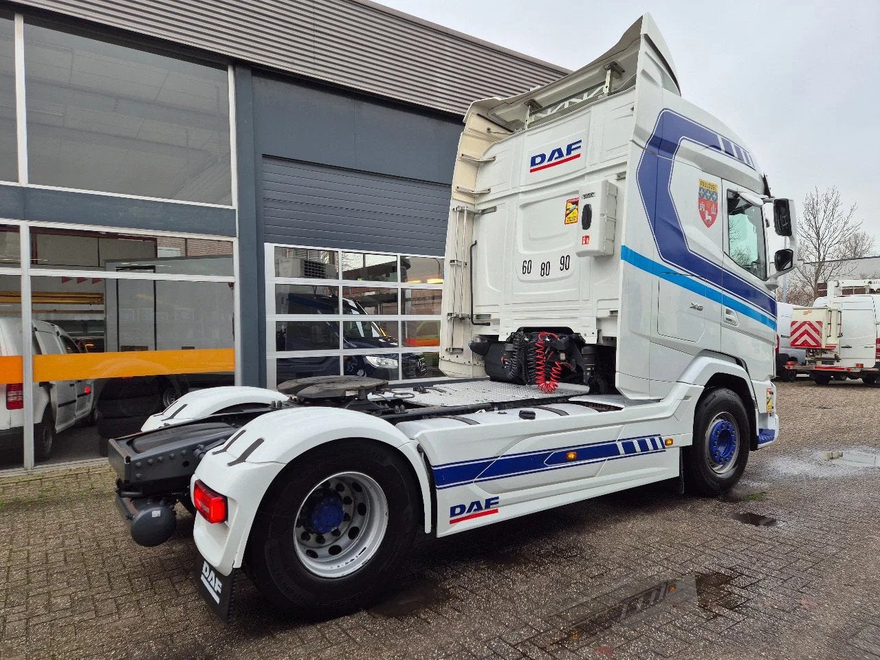 DAF XG 530/ (1) 2022/ Retarder/ LED/ Park Airco/ Navi/ Full, Auto's, Automaat, Achterwielaandrijving, Wit, Bedrijf