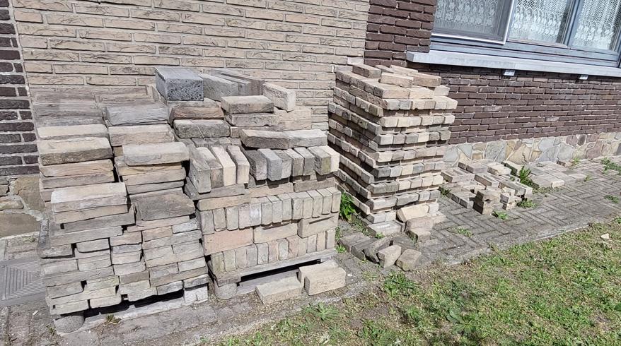 meer dan 726 stuk bakstenen, Enlèvement, Comme neuf