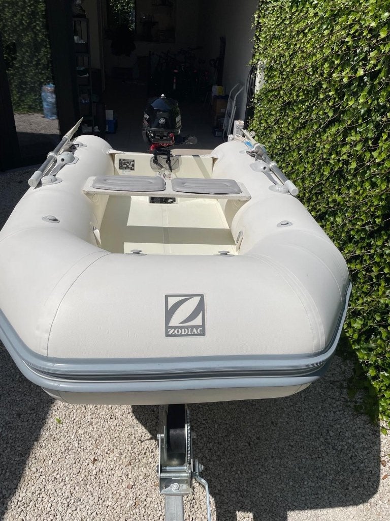 Zodiac rubberboot - 3,5 pk motor, Enlèvement, Moteur hors-bord, Zodiac