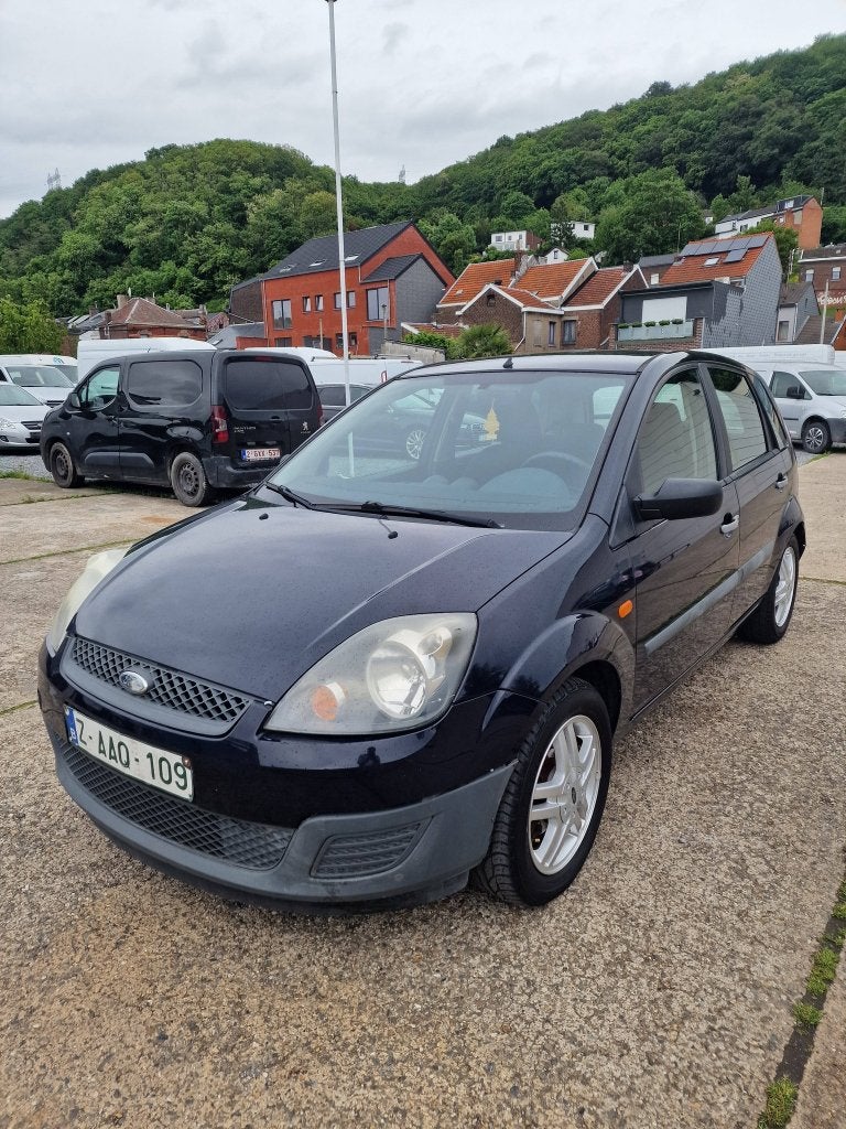 Ford Fiesta 1.4 Turbo TDCi Trend, Auto's, Voorwielaandrijving, Stof, 50 kW, Zwart