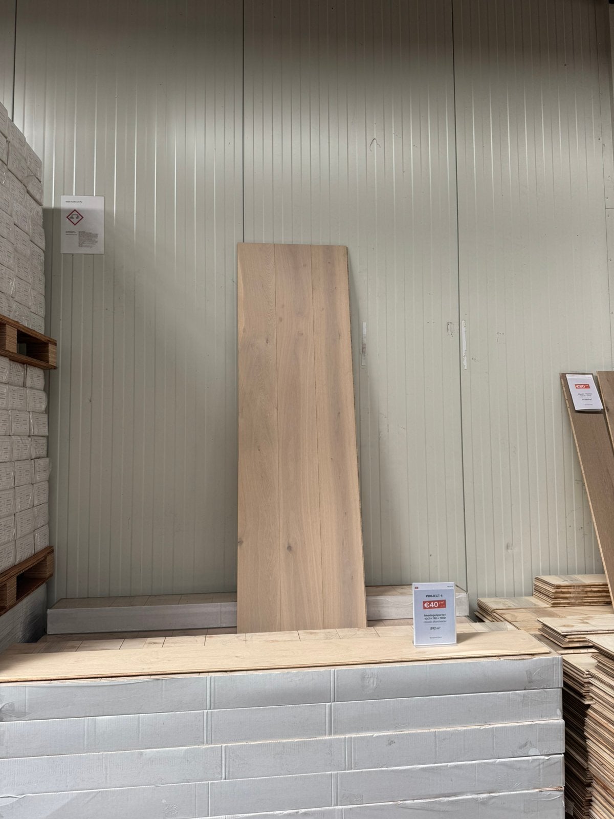 Parket Eik Half-Massief MLP 10/3 x 190 x 1900, Ophalen, Minder dan 25 mm, Eiken, Nieuw