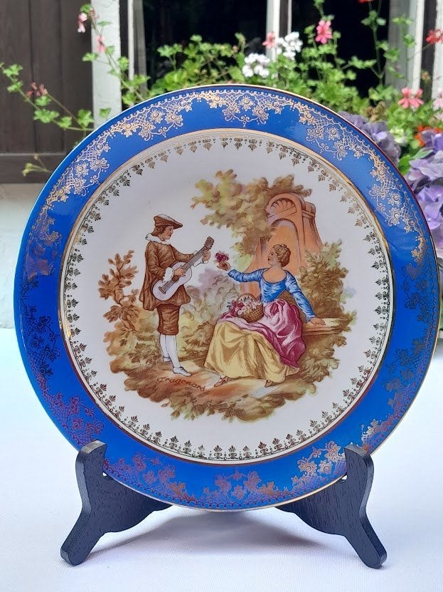 d'assiettes décoratives, 7 pièces, pièces de marque., Enlèvement ou Envoi