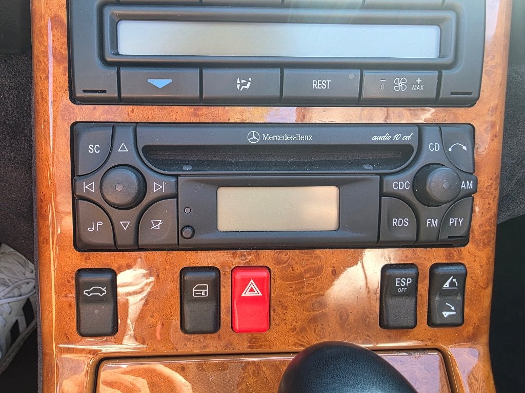 Audio 10 cd radio met bluetooth,  Mercedes Benz SL R129, Auto diversen, Ophalen, Zo goed als nieuw