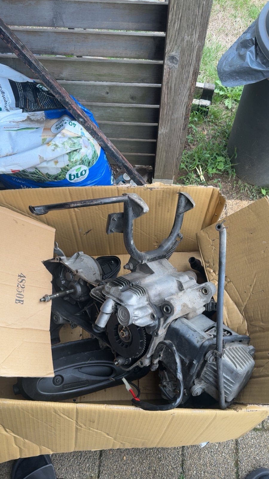 4 takr 50cc blok zip, Ophalen, Gebruikt