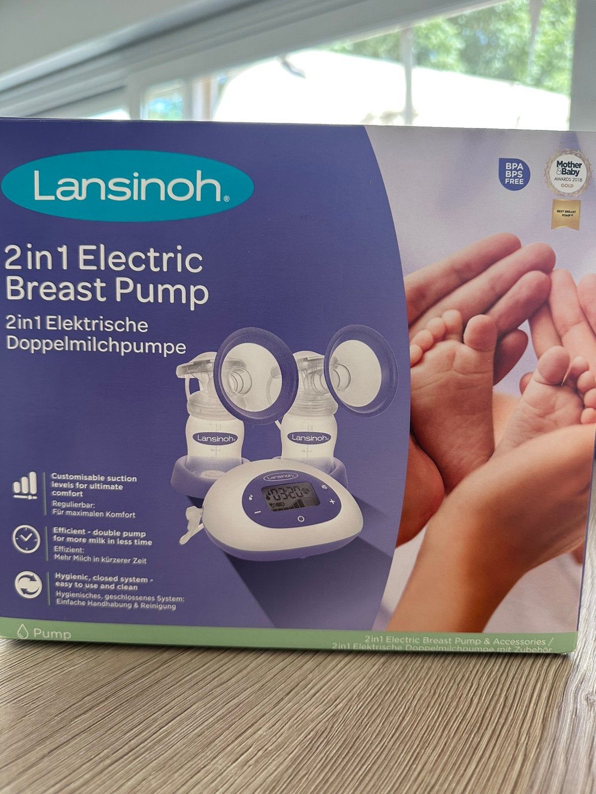 Lansinoh afkolfset, Enlèvement, Utilisé, Tire-lait