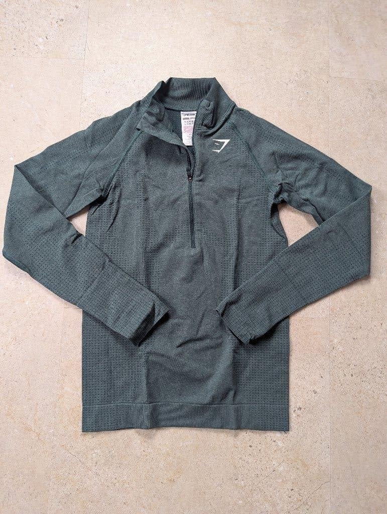Groene Gymshark-top, Kleding | Dames, Sportkleding, Verzenden, Maat 36 (S), Groen, Gymshark