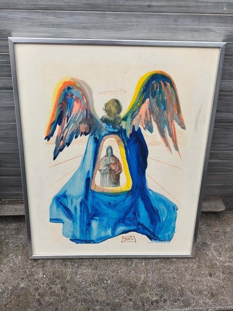 Lithographie signe Salvador Dali, Enlèvement ou Envoi