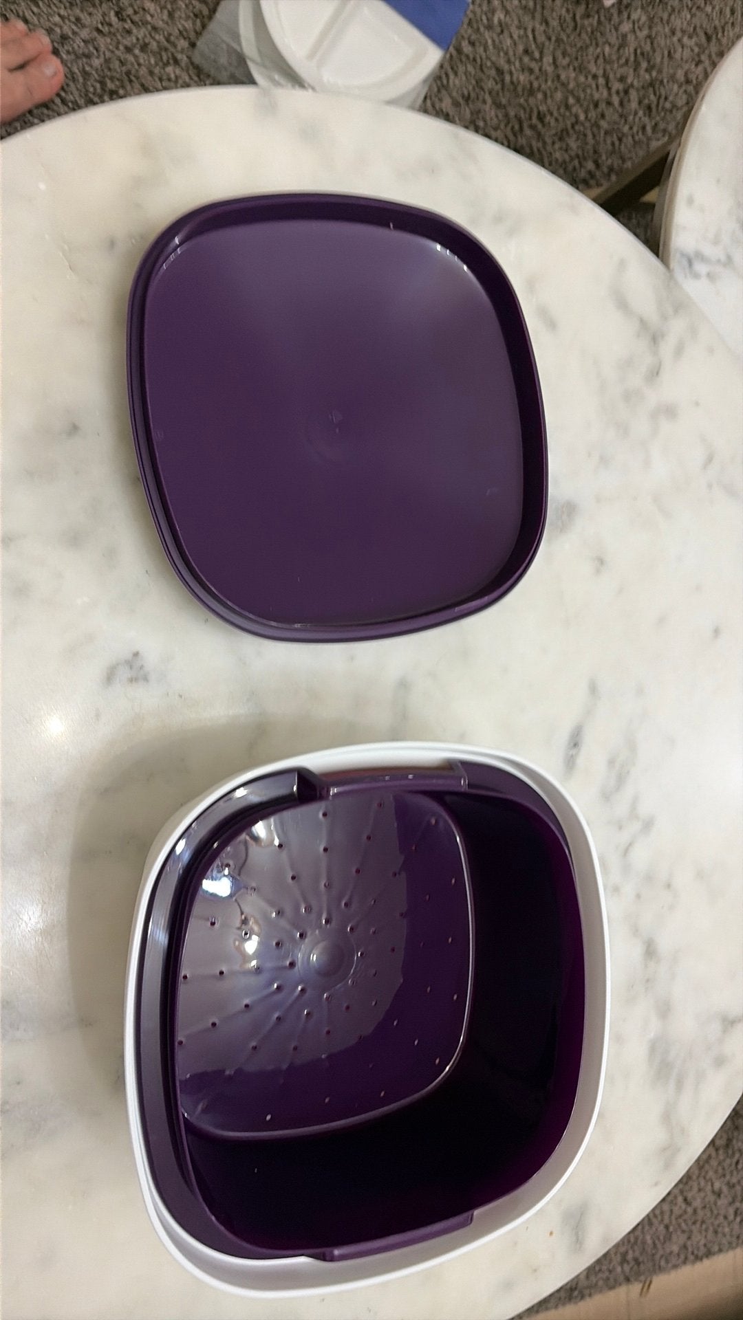 Tupperware serveerwonder nieuw, Huis en Inrichting, Ophalen, Zo goed als nieuw
