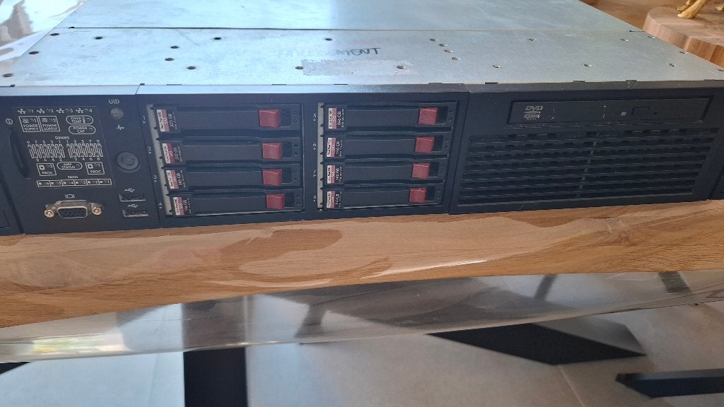 Server HP Proliant DL380G6, Composants échangeables à chaud, Enlèvement, Utilisé, Inconnu