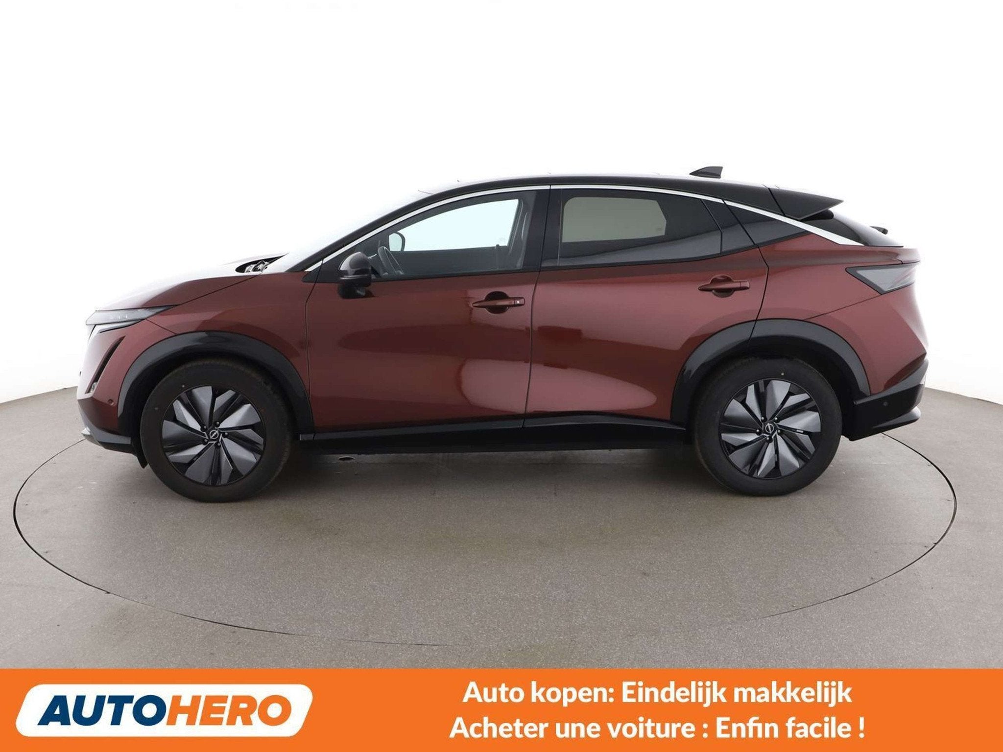 Nissan ARIYA electric drive 178 kW Evolve Pack, Autos, Rouge, Achat, 242 ch, Alcantara