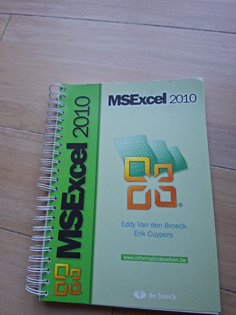 Boek MS Excel 2010, Ophalen of Verzenden, Nieuw, Overige niveaus, De Boeck Uitgeverij