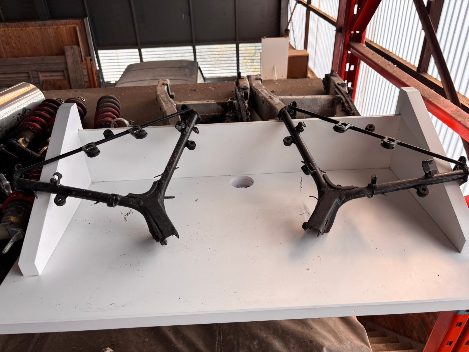 Subframes Honda Blackbird, Ophalen, Gebruikt