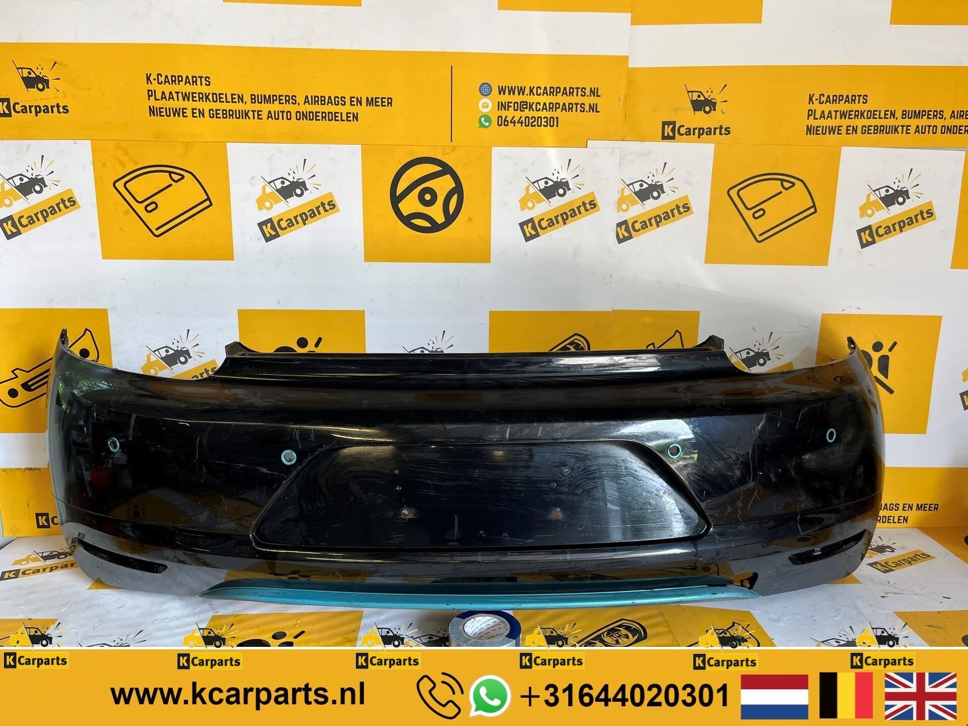 Achterbumper Volkswagen Scirocco 1K8 4PDC 1K8807421M bumper, Auto-onderdelen, Info@fabrikant.eu, Achter, Bumper, Fabrikant BV