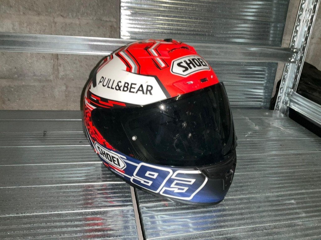 Shoei X-spirit3 Marquez5 TC-1 M à vendre, Motos, Seconde main, Casque intégral, Enlèvement, Shoei