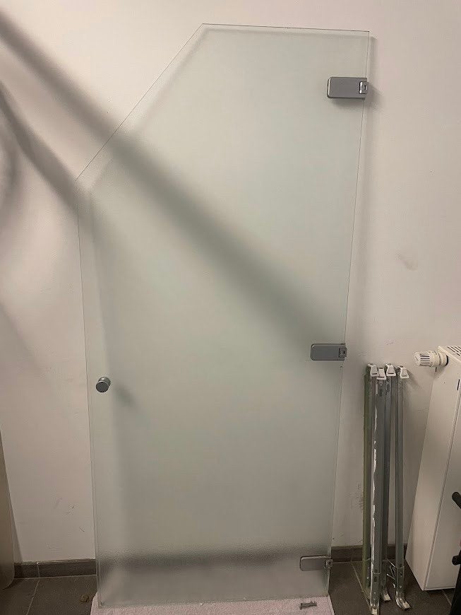 Design Douchedeur, Ophalen, Gebruikt, Glas, Douche