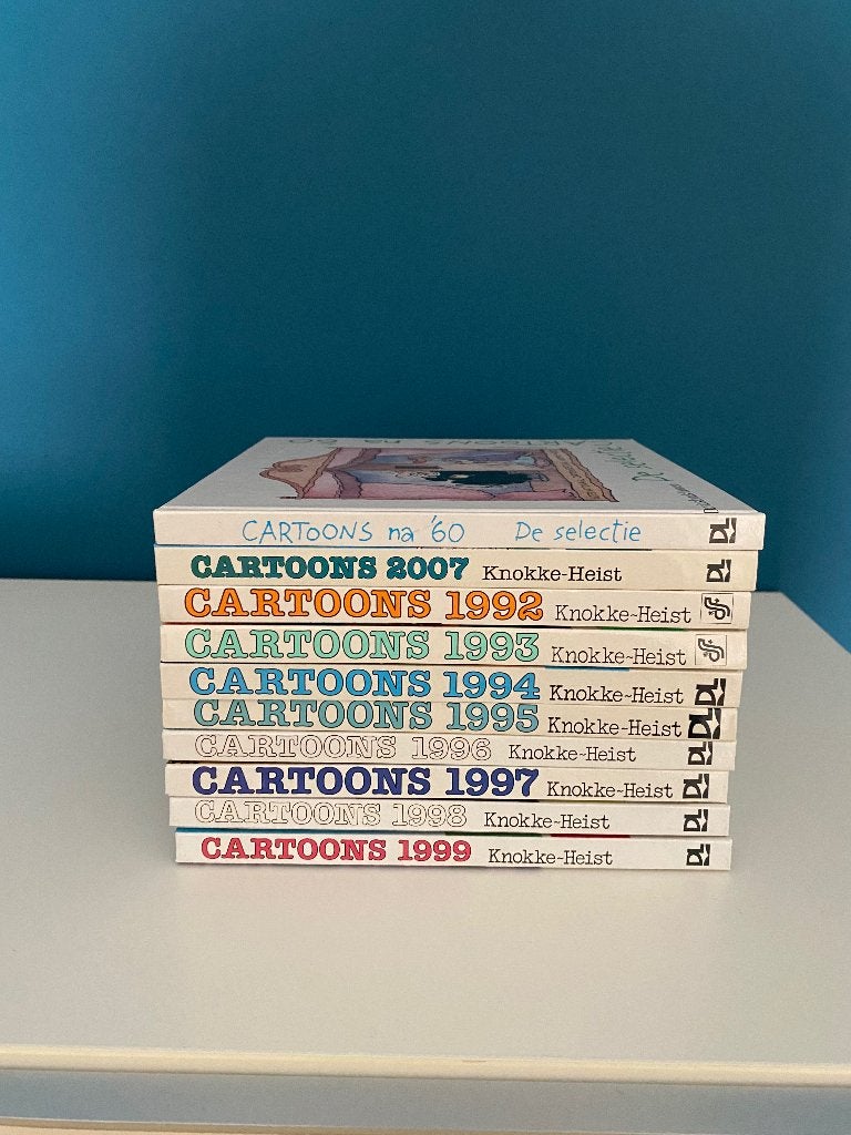 Cartoons, Boeken, Ophalen, Cartoons