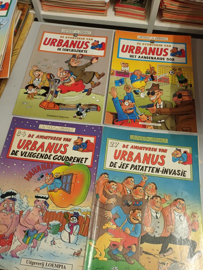 Urbanus eerste druk nr 27 34 71 1068, Ophalen of Verzenden