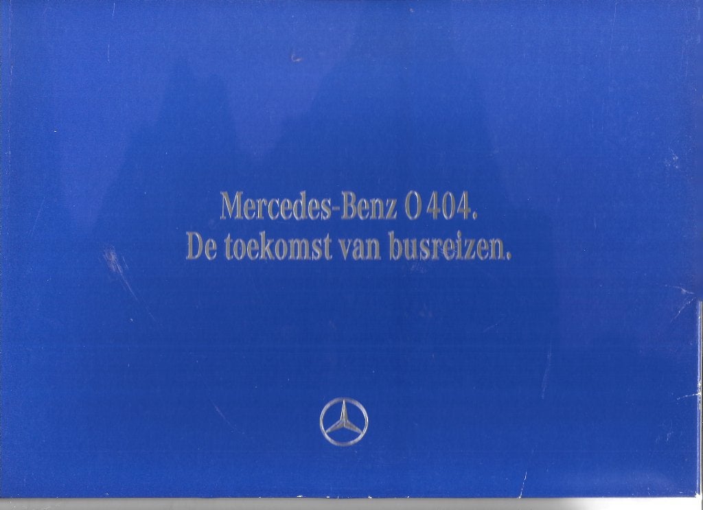 MERCEDES O404,  autobus 1991, Enlèvement ou Envoi, Comme neuf, Mercedes