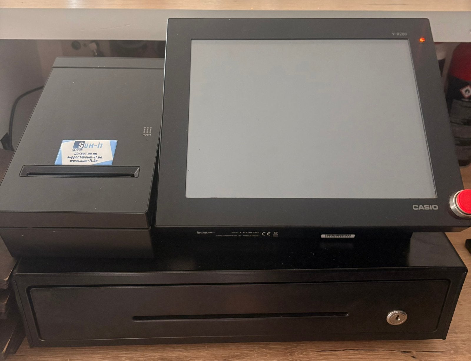 Caisse digitale Casio V-R200-BD, Zakelijke goederen, Kantoor en Winkelinrichting | Kassa's en Betaalsystemen, Ophalen