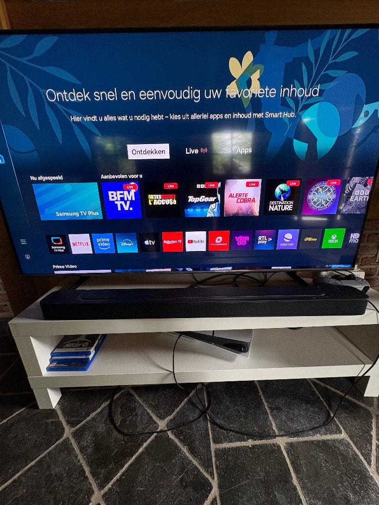 Tv, TV, Hi-fi & Vidéo, Télévisions, QLED, Comme neuf, 4k (UHD), Smart TV