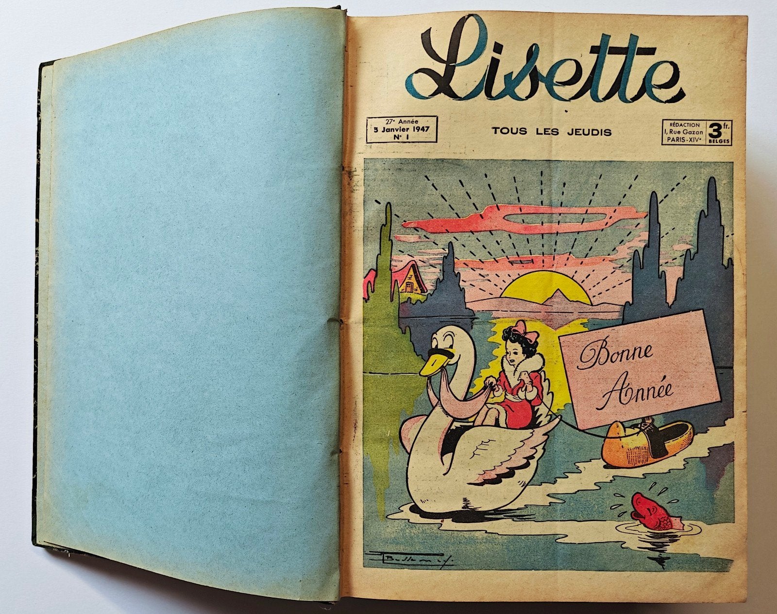 Lisette, jaargang 1952 (volledig). jaargang 1947 (jan -juli), Ophalen of Verzenden