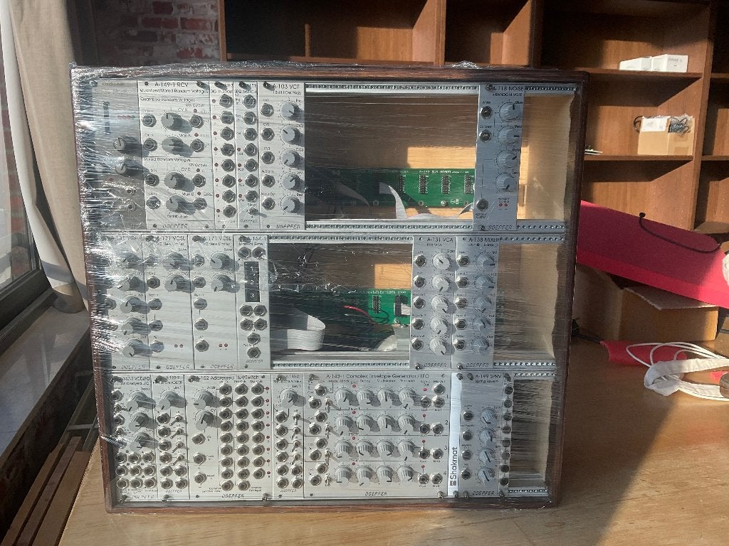 Doepfer Set 18 modules + LC-9 psu2 case, Muziek en Instrumenten, Ophalen, Gebruikt