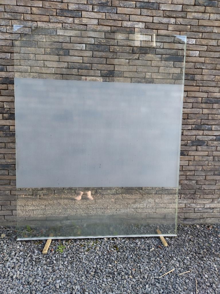 Doucheschermen, Doe-het-zelf en Bouw, Glas en Ramen, Ophalen, Gebruikt, 160 cm of meer, Glasplaat
