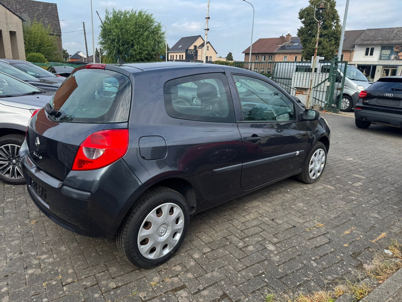 Renault Clio 1200 benzine, Auto's, Renault, Stof, Zwart, 4 cilinders, Blauw