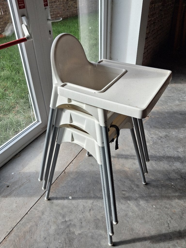 Ikea BB stoel (set van 3), Ophalen, Gebruikt