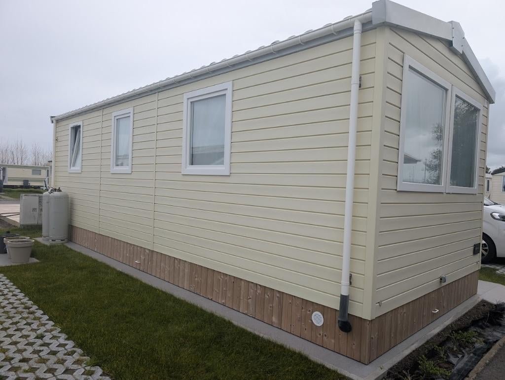Stacaravan middelkerke ommiddelijk beschikbaar, Caravans en Kamperen, Stacaravans, tot en met 6, Ophalen