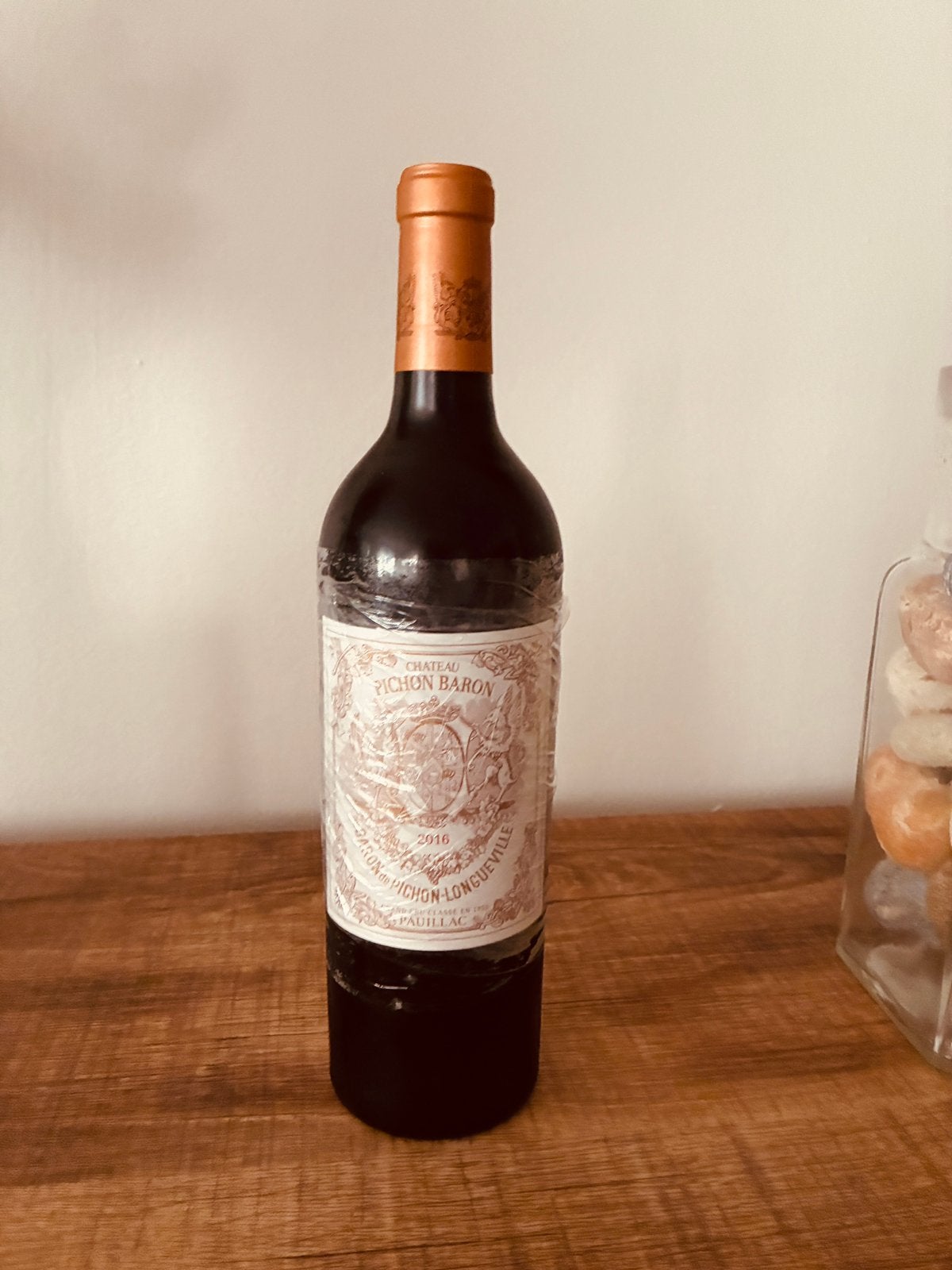 1 x chateau Pichon Baron 2016, Neuf, Pleine, Enlèvement, Vin rouge