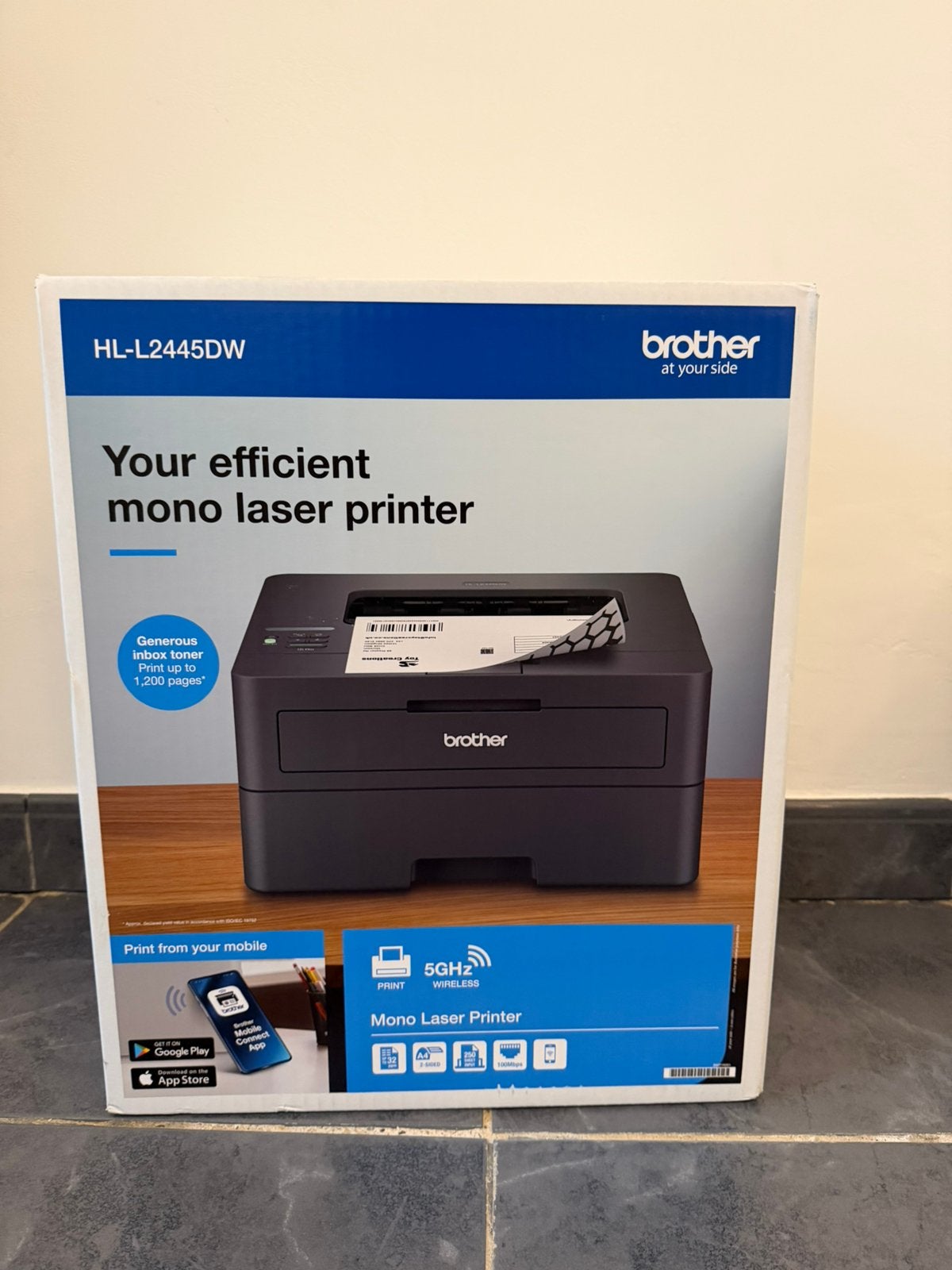 Imprimante laser Brother HL-L2445DW, Informatique & Logiciels, Enlèvement ou Envoi, Neuf, Imprimante laser, All-in-one