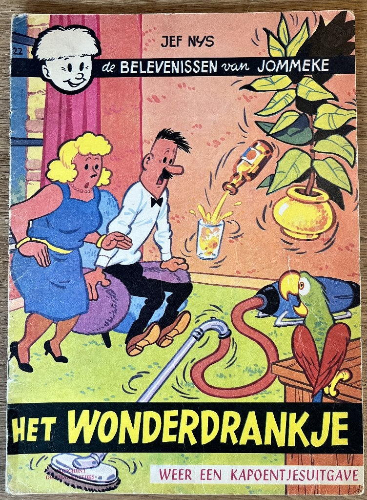 Jommeke - Het wonderdrankje - 22 (1978) Strip, Eén stripboek, Ophalen of Verzenden, Gelezen