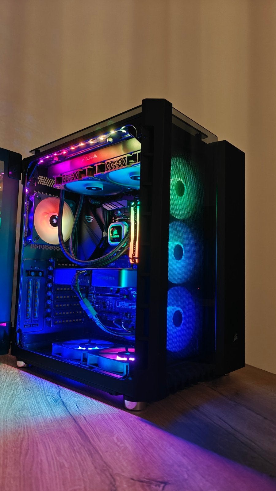 Workstation & Gaming PC (Ryzen 9, RTX 3070 FE, 64GB, 2.5TB), Ophalen, 64 GB of meer, Gebruikt, Gaming