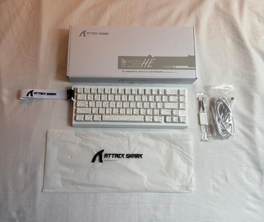 Attack Shark - x68 HE, Computers en Software, Toetsenborden, Gaming toetsenbord, Nieuw, Ophalen of Verzenden, Qwerty
