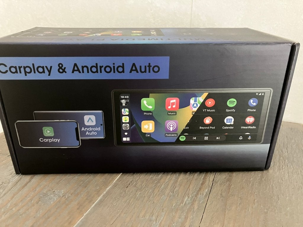 Jansite 8,1 inch 4K motorfiets CarPlay-scherm, Ophalen of Verzenden, Nieuw