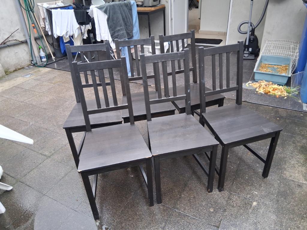 6 stoelen in niewstaat, Ophalen of Verzenden