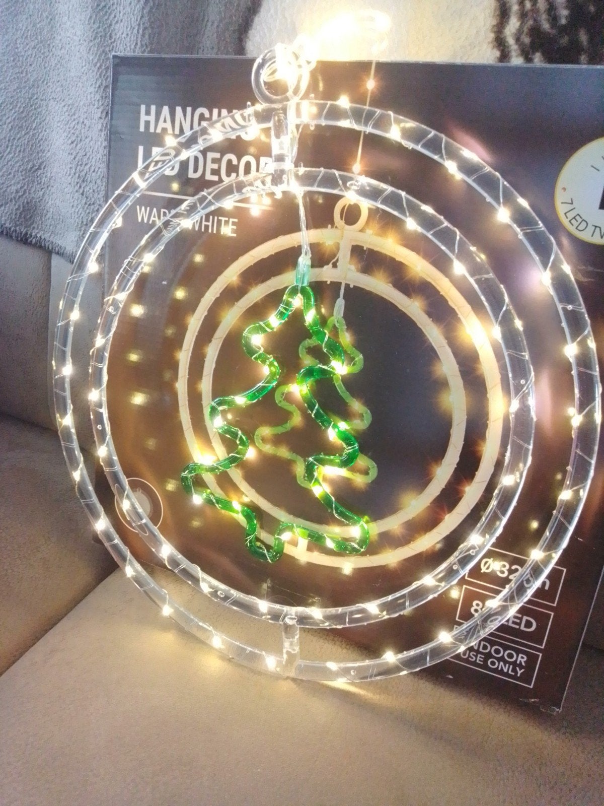 kerstverlichting, Ophalen