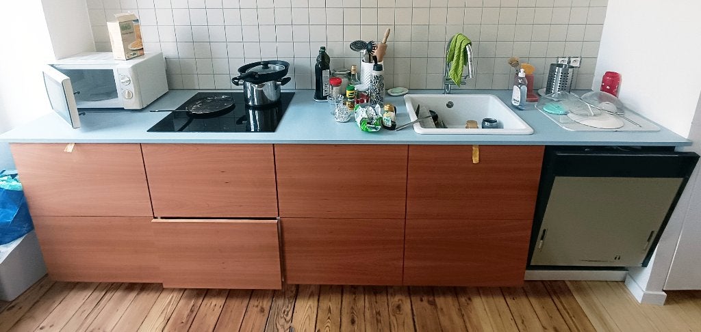 Façades de cuisine plaqué merisier US adaptées Ikea Metod, Maison & Meubles, Cuisine | Éléments de cuisine, Neuf, Moins de 100 cm