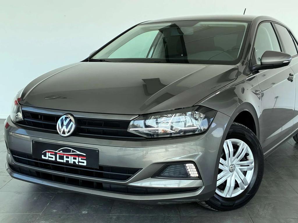 Volkswagen Polo 1.0i-LED-AIRCO-BLUETOOTH-PDC (bj 2018), Auto's, Stof, 110 g/km, Beige, Bedrijf