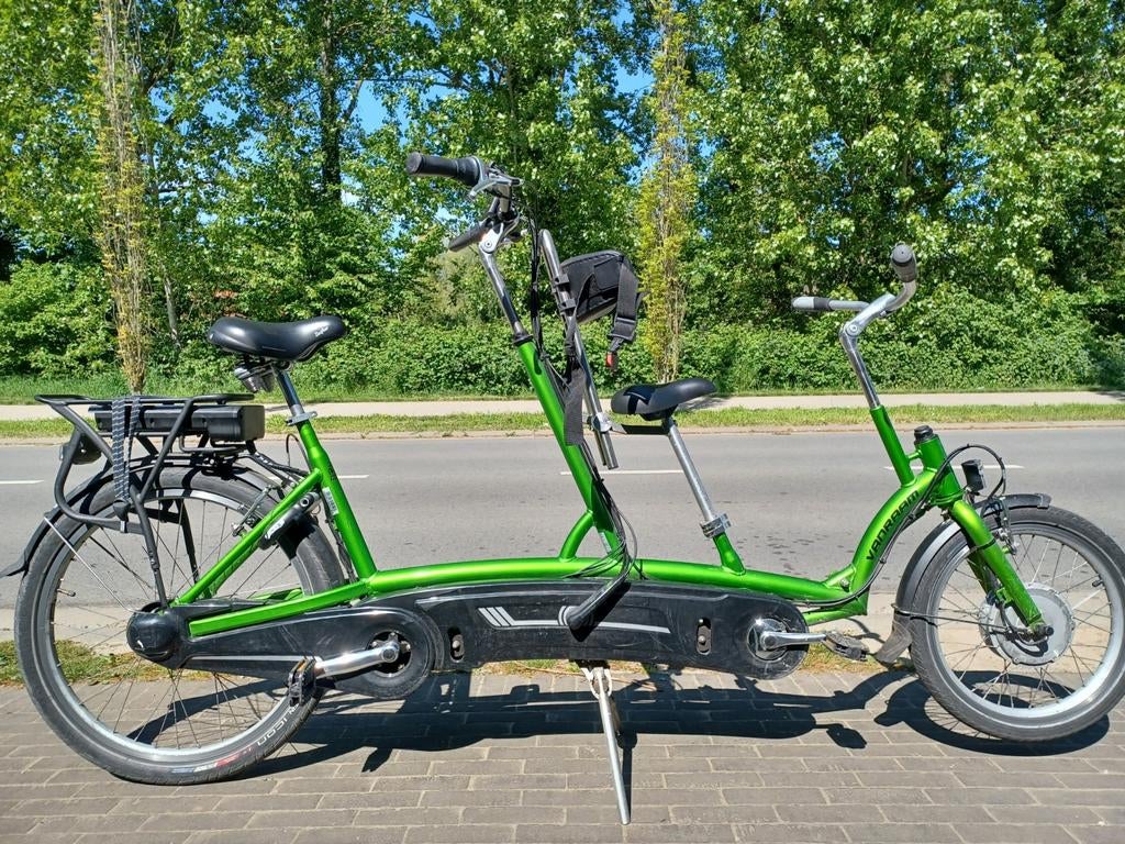 Kindoudertandem Vanraam Kivo, Ophalen, Minder dan 10 versnellingen, Gebruikt, Velgrem