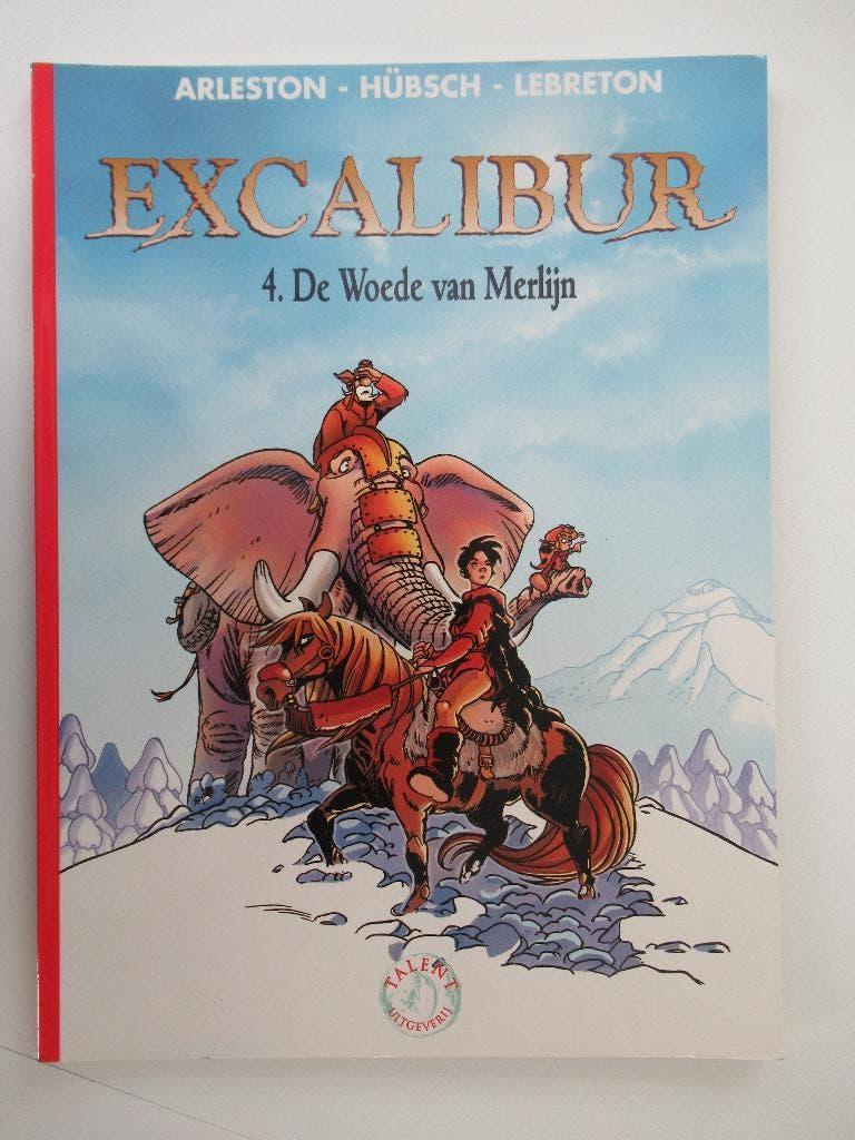 excalibur...nr.4...de woede van merlijn............1st, Boeken, Stripverhalen, Ophalen of Verzenden, Zo goed als nieuw