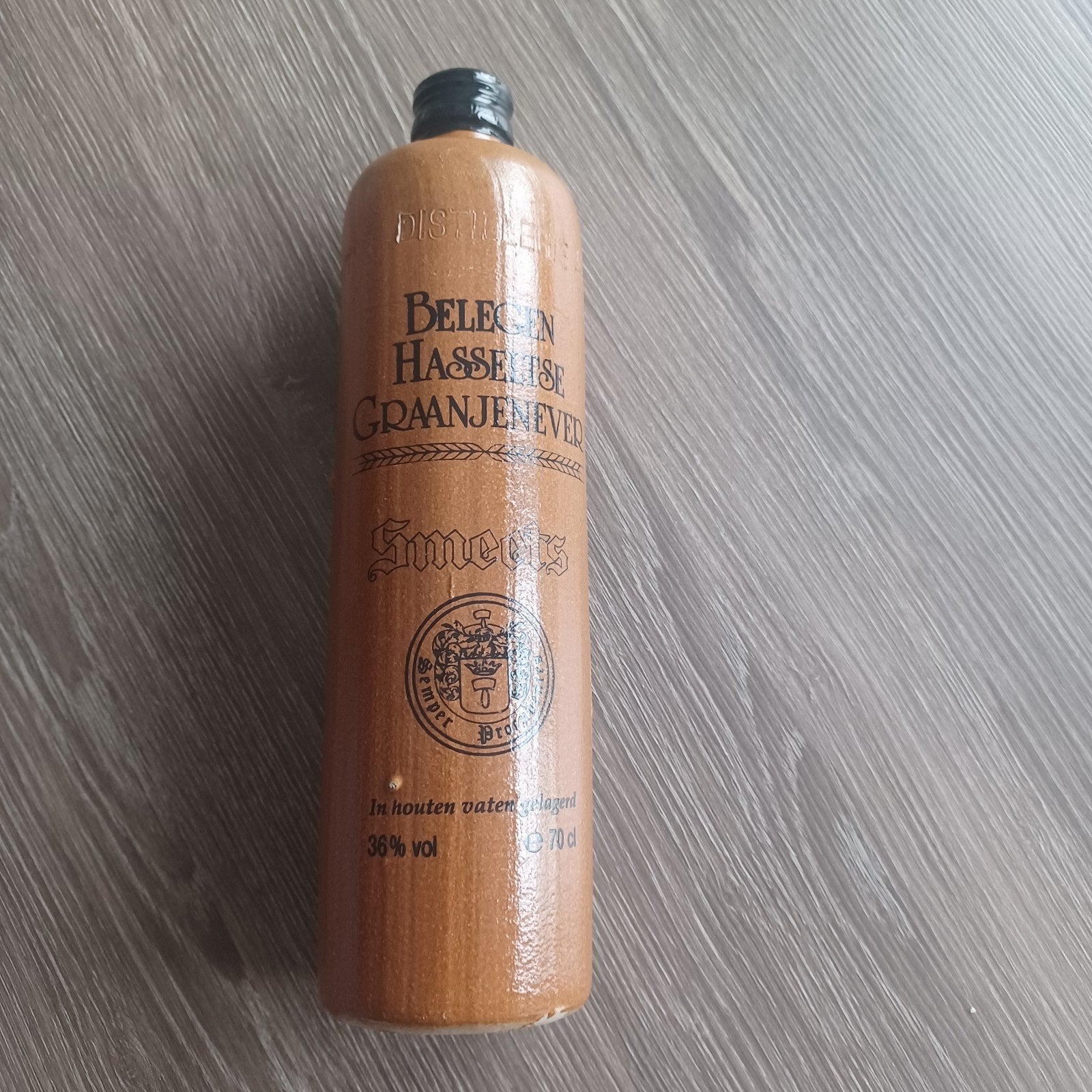 fles belegen Hasseltse graanjenever, Ophalen, Nieuw, Overige typen, Vol