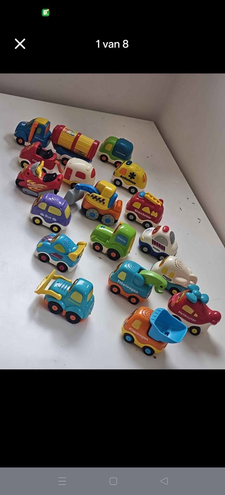 Toet toet auto's+ banen, Ophalen, Auto