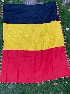 Prachtige Belgische vlag, Ophalen of Verzenden, Zo goed als nieuw